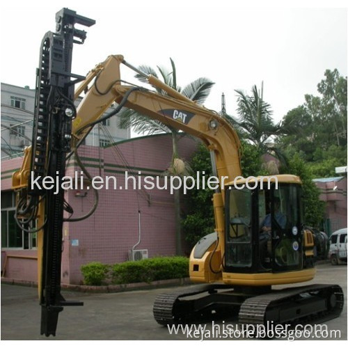 Excavator Attachment Drill Rig